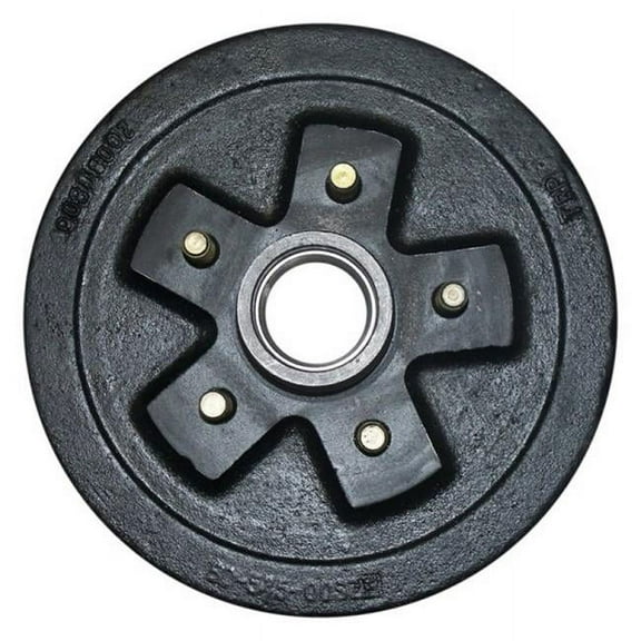 AP Products  3500 lbs Brake Hub with 5 on 4.5 in. Center & 0.5 in. Lugs