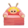 thumbnail image 2 of Hxoliqit,Outdoor Chair Cushions Covers Plush Foldable Kids Sofa Backrest Armchair 2 In 1 Children Cute Cartoon Lazy Flip Open Bed For Living Room Bedroom Without Liner Filler, 2 of 6