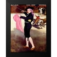 thumbnail image 2 of Manet, Edouard 15x18 Black Modern Framed Museum Art Print Titled - Mademoiselle V. in the Costume of an Espada, 2 of 5