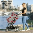 thumbnail image 5 of Haiem Rose Flowers Baby Nursing Cover & Nursing Poncho - Multi Use Cover for Baby Car Seat Canopy, Stroller Cover, 360°Full Privacy Breastfeeding Coverage, 5 of 9