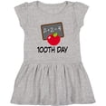 thumbnail image 3 of Inktastic 100th Day School Party Girls Toddler Dress, 3 of 5