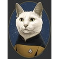 thumbnail image 2 of Women's Star Trek: The Next Generation Commander Data Cat  Racerback Tank Top Black Heather Small, 2 of 4
