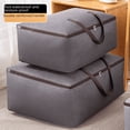 thumbnail image 5 of Bolsa de almacenamiento de colchas grande de tela Oxford duradera, bolsa de mudanza impermeable, bolsa de lona, bolsa de almacenamiento de colchas de algodón, bolsa de acabado para dormitorio, 5 of 5