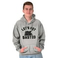 thumbnail image 5 of Let's Get Basted Turkey Day Hoodie Sweatshirt Women Men Brisco Brands S, 5 of 6