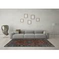 thumbnail image 3 of Ahgly Company Indoor Rectangle Persian Light Blue Traditional Area Rugs, 8' x 12', 3 of 4