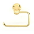 thumbnail image 3 of Alno A6666 Royale Solid Brass 5-1/2" W Euro Single Hook Slide On Toilet Paper Holder -, 3 of 6