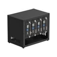 thumbnail image 1 of UCTRONICS Upgraded Complete Enclosure for Raspberry Pi Cluster, Compatible with Pi 5, 4B, 3B+/3B, and Other B Models, House Up to 4&Atilde;2.5" SSD, Suppo, 1 of 6