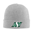 thumbnail image 1 of Tuque Saskatchewan Rugriders Tricotée Chaude d'Hiver, 1 of 5