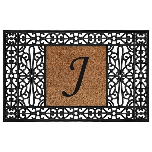 Duchess Monogram Doormat 30" x 48" (Letter J)