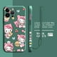 thumbnail image 1 of Coque de téléphone souple Hello K-kitty, étui mignon pour Apple iPhone 16Pro Max 13 14 Pro 12 15 11 11Pro 16 XS XR 15Plus 7 8 SE, 1 of 4