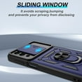 thumbnail image 5 of Samsung Galaxy M53 5G Case,Compatible with Samsung Galaxy M53 5G Case with HD Screen Protector with Slide Camera Cover, 360° Rotation Ring Kickstand [Military Grade] Case for Samsung M53 5G,Blue, 5 of 14