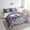 Purple, variant on Erosebridal Wildlife Frog Bedding Sets Twin Size For Teens,Bling Sequin Print Comforter Sets With Sheets,Crystal Room Decorative,Reversible,Breathable,7Pcs