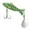 Green, variant on Yucurem Metal Vib Fishing Lure Bait with Treble Hooks, Artificial Bait for Perch Spanish Mackerel (Green)