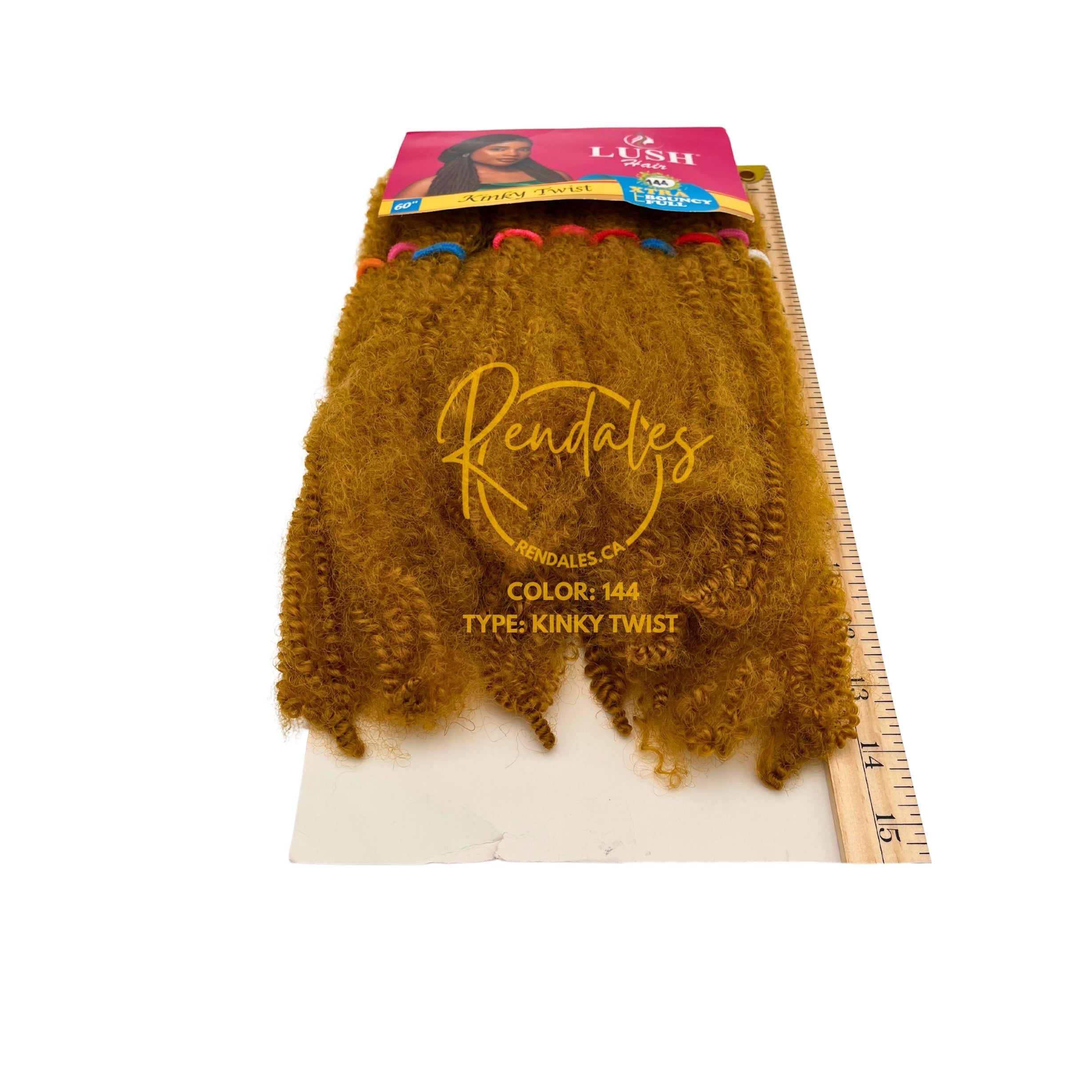 GOLD LUSH  Lush Hair Kinky Twist, 24