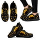 thumbnail image 1 of Zapatillas de plataforma negras con diseño de girasol y rosa, cómodas y transpirables, informales, de verano., 1 of 6