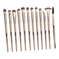 thumbnail image 4 of 12Pcs Pro de ojos Cepillo de de cejas Set Pinceles de maquilje Piel normal Zulema pinceles para maquillaje de ojos, 4 of 6