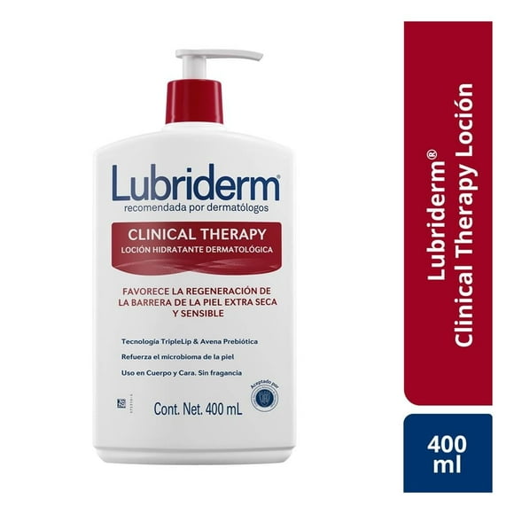 Crema corporal Lubriderm Clinical Therapy piel extra seca 400 ml