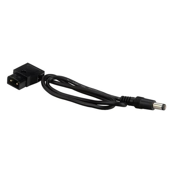 17.5 in. Power Adapter Cable for 2-Pin D-Tap Male to 2.1 mm Barrel DC