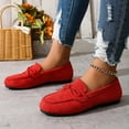 thumbnail image 5 of Tawop Women's Shoes Casual Flat Womans Shoes Round Toe Loafers Soft Versatile Bowknot, 5 of 9