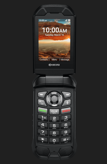 Kyocera DuraXA Equip Unlocked Rugged Phone, Waterproof, Drop-Proof
