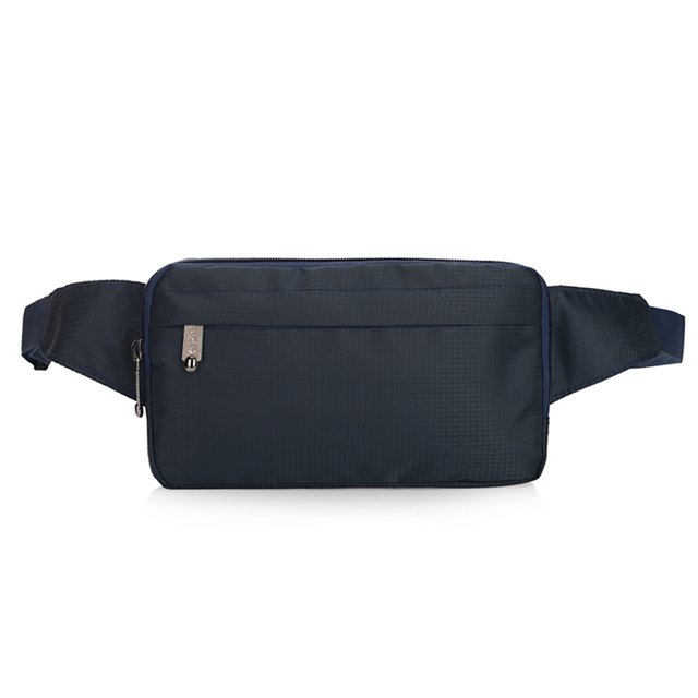 Bolso De Pecho Azul Oscuro Casual Deporte Gran Capacidad Impermeable Tela Oxford Bolso De Hombro Bolso Bandolera para Mujeres Hombres