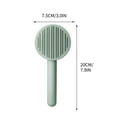 thumbnail image 4 of JLFNYA Cat Brush，Cat Grooming Brush,Self Cleaning Slicker Brushes for Dogs Cats Pet Grooming Brush Tool Gently Removes Loose Undercoat,Mats Tangled Hair Slicker Brush for Pet Massage, 4 of 10