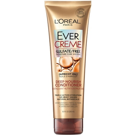 L'Oreal Paris EverCreme Sulfate Free Deep Nourish, Hydration Conditioner, 8.5 fl. oz.