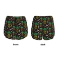 thumbnail image 5 of Lsque Pineapples Printed Women's Running Shorts with Liner Pockets,Elastic Quick Dry Workout Athletic Gym Yoga Shorts,Womens High Waist Shorts-X-Large, 5 of 9