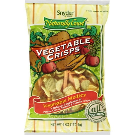 Sny Of Berlin Natrl Naturally Good Plain Vegetable Crisps