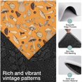 thumbnail image 3 of Brown Mushroom Leaf Orange Pattern Kitchen Rugs Sets Of 3,Kitchen Runner Rugs Non Skid Washable,Decorative Kitchen Floor Mats for Kitchen,Sink,Laundry,17"x30"+ 17"x47" + 17"x59", 3 of 6