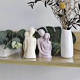 thumbnail image 3 of Candle Casting Mold, 3d Couple Hugging Silicone Candle Mold, Love Couple Portrait Candle Silicone Resin Mold, Candle Making, 3 of 4