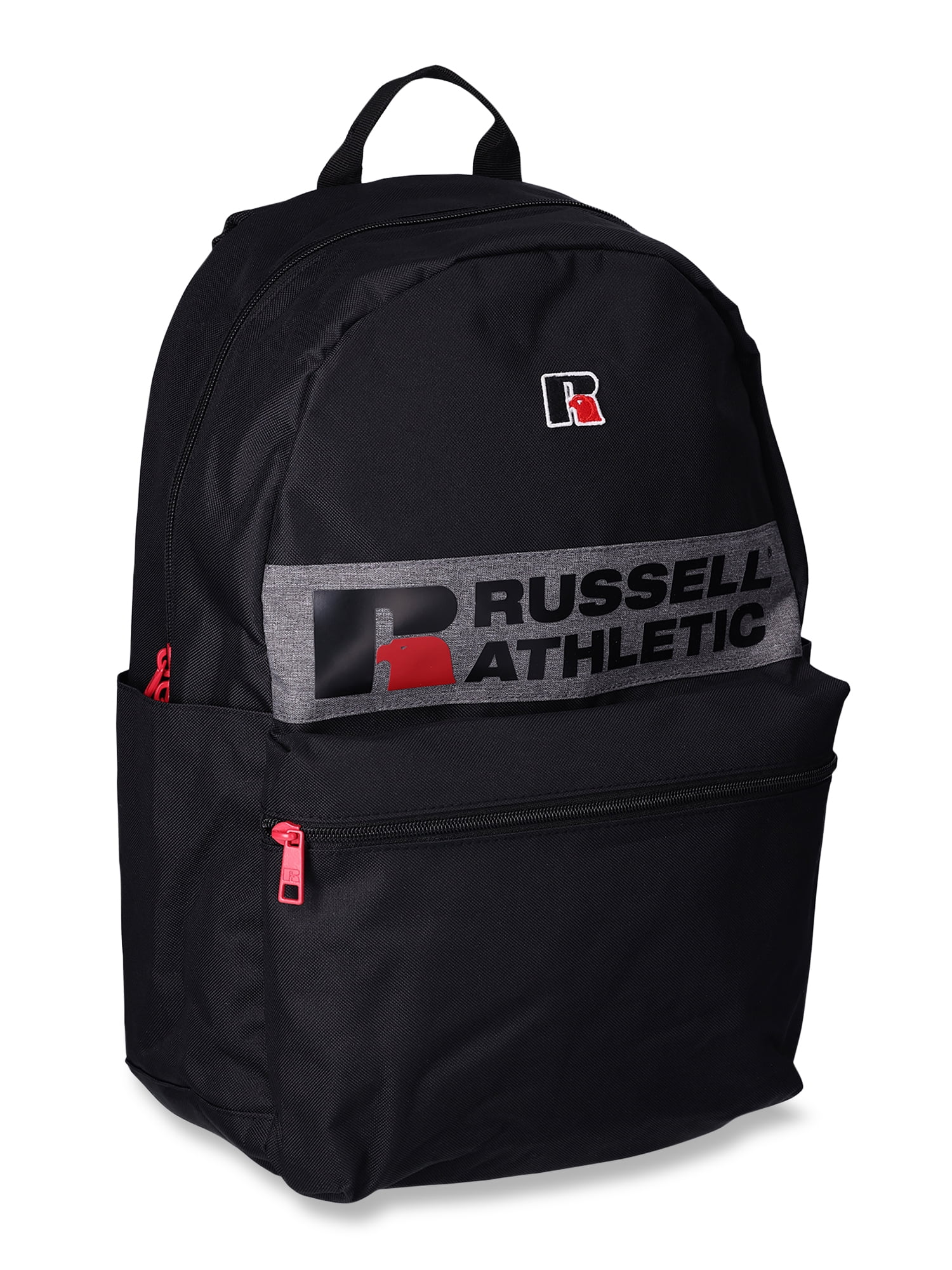 Russell Athletic Unisex Baseline 18" Backpack, Black Grey