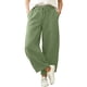 thumbnail image 1 of TaTaai Women Casual Loose Lounge Sweatpants Wide Leg Oblique Cuff Long Pants With Tie Pockets Soft Lightweight Breathable Machine Washable No Fading Daily Street Wear Gift, 1 of 6
