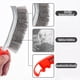 thumbnail image 5 of Cepillos de Alambre Cepillos de Alambre para Rayar Cepillo para Parrilla Herramienta para Eliminar Óxido Cerdas de Acero Inoxidable con Manejar de Plástico, 5 of 5