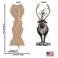 thumbnail image 5 of Advanced Graphics 1701 Sven and Olaf - Frozen. Cardboard Cutout, 5 of 5
