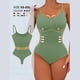 thumbnail image 1 of Karight Women's Spaghetti Strap Shapewear Bodysuit Tummy Control Body Shaper Seamless Waist Trainer Body Suit, 1 of 5