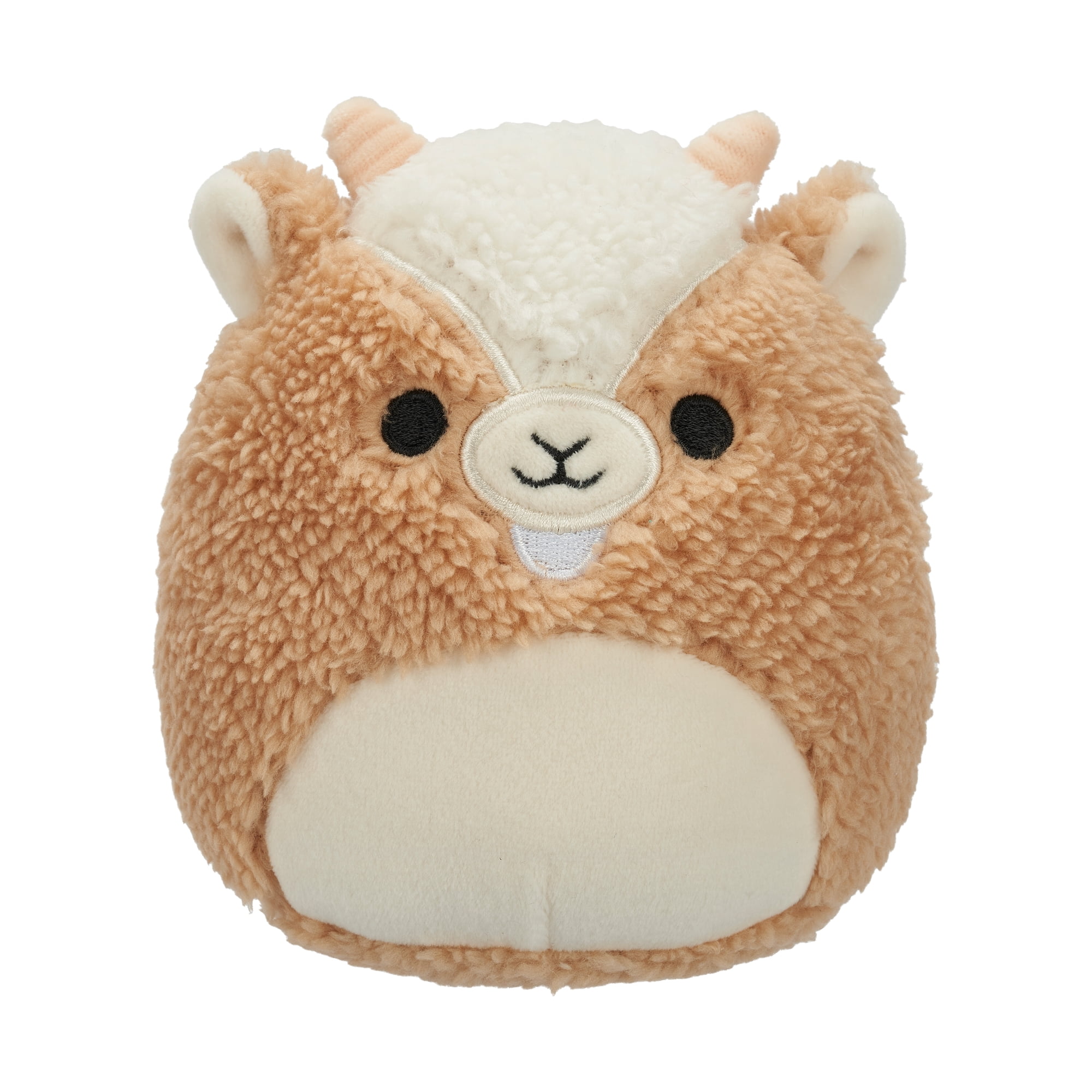 Squishmallows Original 5 inch Grant the Tan Goat FuzzAMallows – Child's Ultra Soft Plush Toy