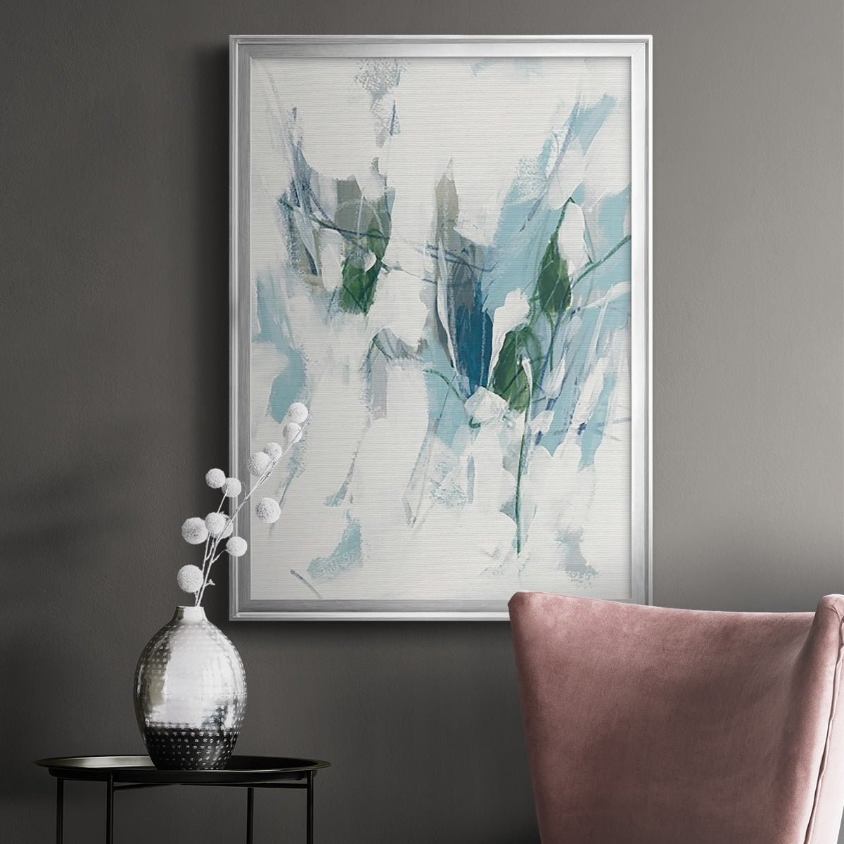 Ice Cavern I Premium Framed Print, in Gold, Black, or Silver - Ready to Hang