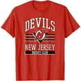 thumbnail image 1 of New Jersey Devils Hockey Club T-Shirt Rouge sous Licence Officielle - comme sur l'Image - S, 1 of 2