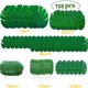 thumbnail image 2 of Fiudx Ofertas relámpago del día Hojas de palma artificiales tropicales Monstera, paquete de 108, 6 tipos, grandes, pequeñas, verdes, hojas de palma falsas con tallos, 2 of 7