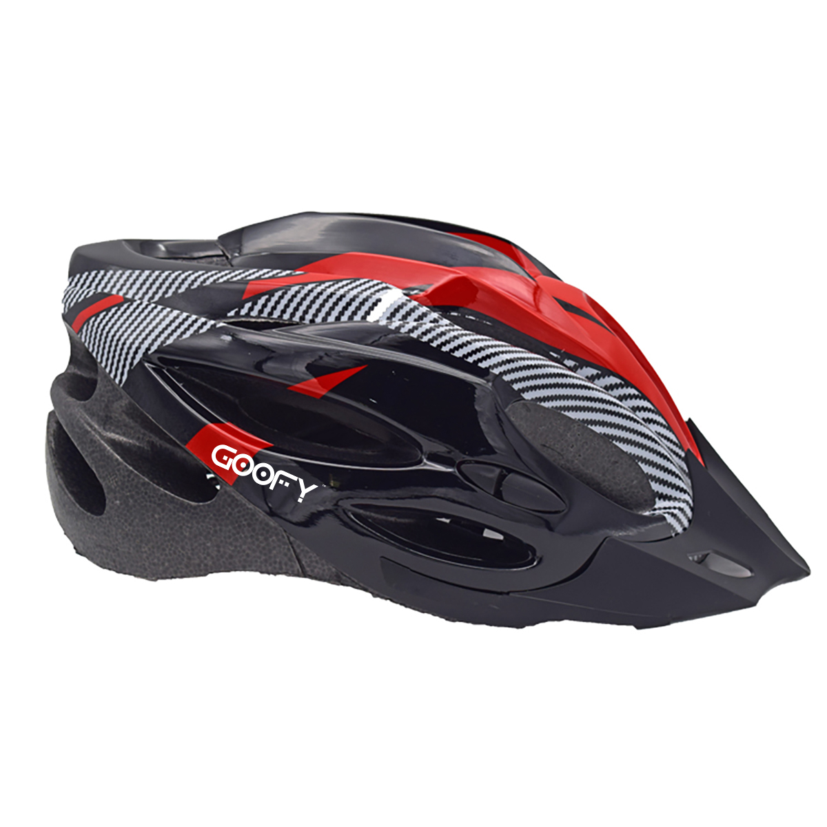 GOOFY Adult Ghost Rider Helmet for Men & Women - Bicycle Helmet for Commuting, Road Biking, Skating with Adjustable Dial
