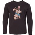thumbnail image 3 of Inktastic Western Dilly Donkey Long Sleeve Youth T-Shirt, 3 of 5