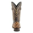 thumbnail image 5 of Ferrini Western Boots Mens Bronco Pirarucu Print 9.5 EE Cigar 43393-61, 5 of 6