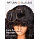 thumbnail image 3 of Peluca Semicaoprizada con flequillo, 100% cabello humano, 40 cm, 3 of 5