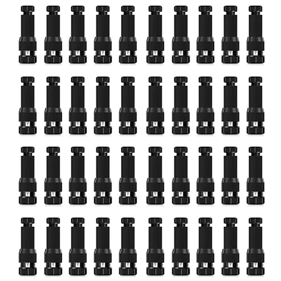 40 Pcs Low Voltage Wire Tap Connectors Waterproof 12-20 Gauge for Path Lights, Spotlights, Flood Lights, Ground Lights