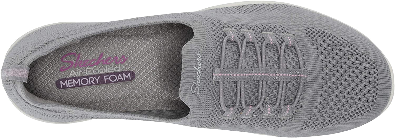 Skechers Women's Active Newbury St. Every Angle Bungee Slip-on Comfort Shoe