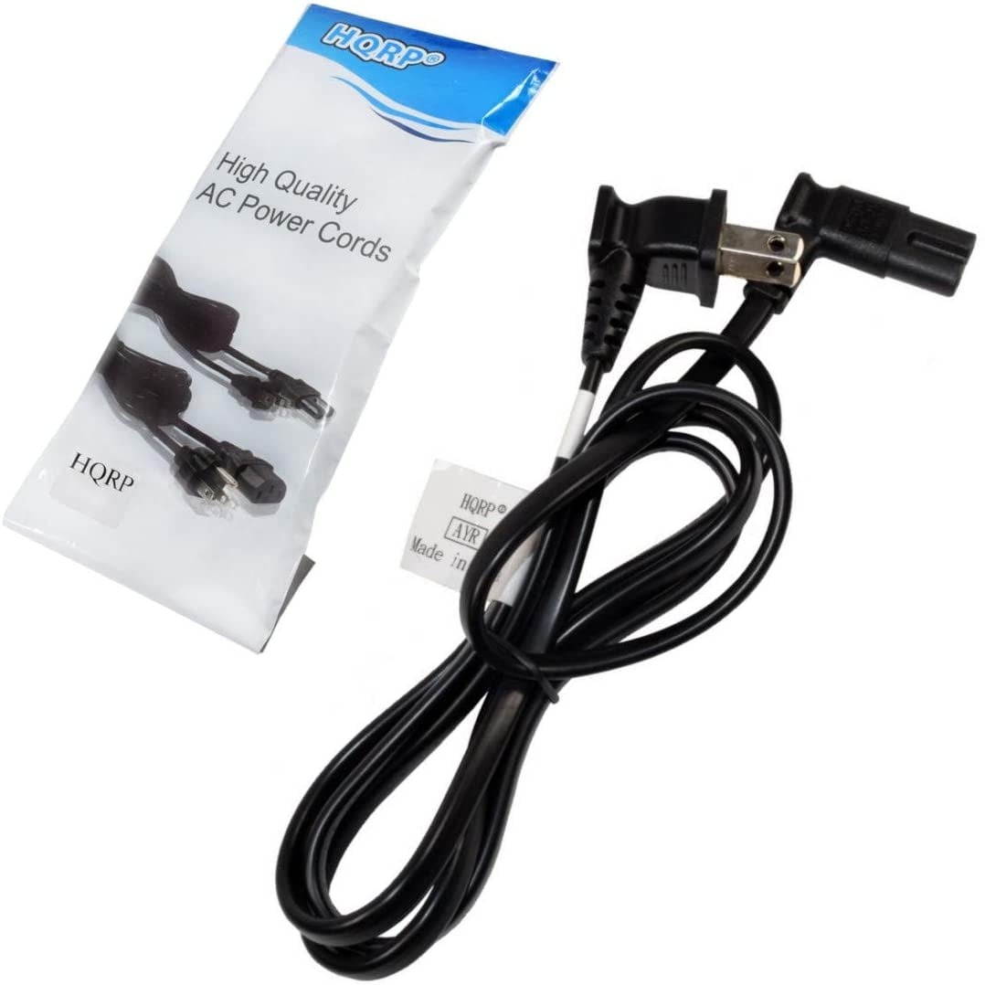 HQRP 5ft AC Power Cord Right angled 90 degree works with Samsung DA
