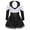 Black, variant on TiaoBug Kids Girls Cheer Leader Dress Costume Halloween Carnival Fancy Dress Up