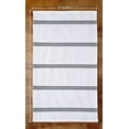 thumbnail image 6 of Sticky Toffee Large Terry Cotton Kitchen Towels, Stripe Design, Absorbent, Set of 4, Gray/White, 6 of 7