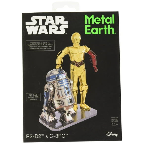 Fascinations Metal Earth Star Wars R2D2 & C3PO Gift Boxset